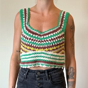 ZARA crochet tank top - brand new without tags